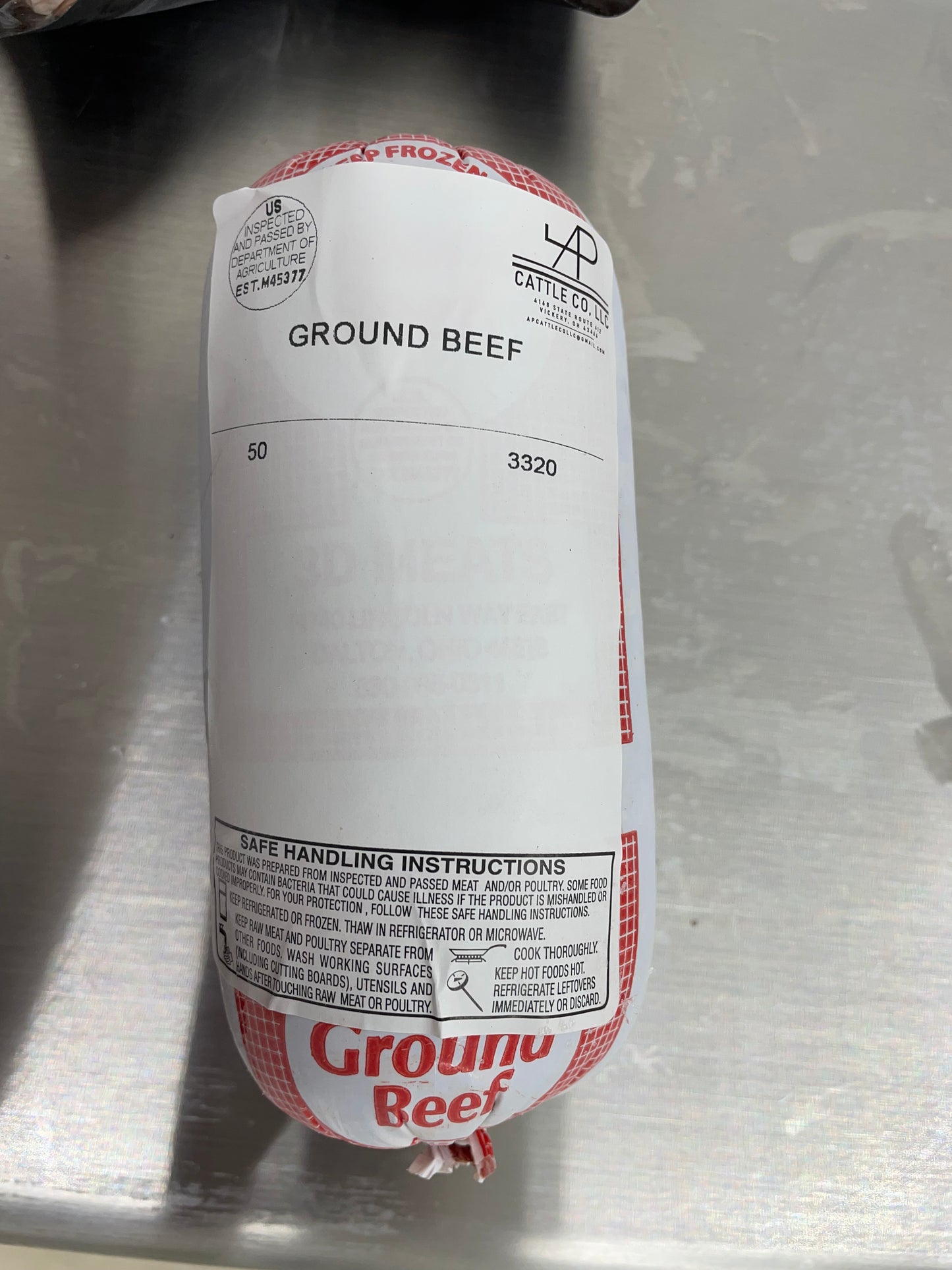 Dry-Aged Ground Beef